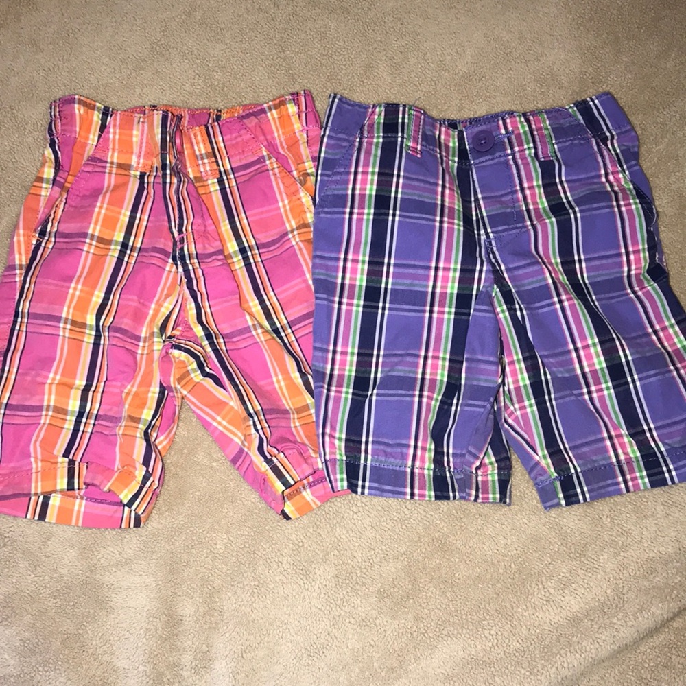 Carters Plaid Bermuda Shorts